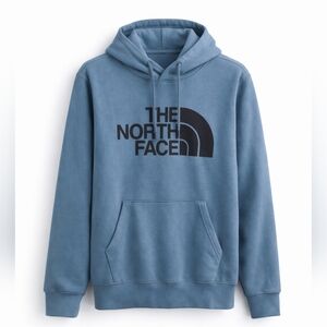 The North Face Men's Blue Hoodie Pullover Size Large.
